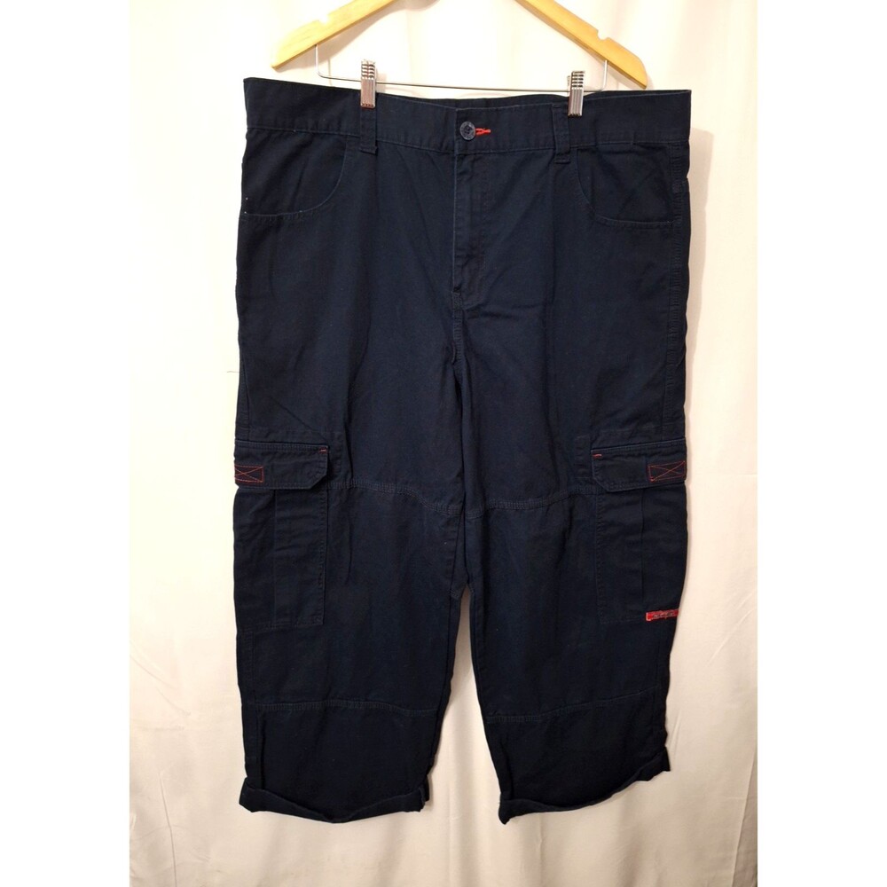 Vintage Rare JNCO Cargo Pants Men's Sz 42x30 Cuffed Wide Leg Baggy Y2K Skater